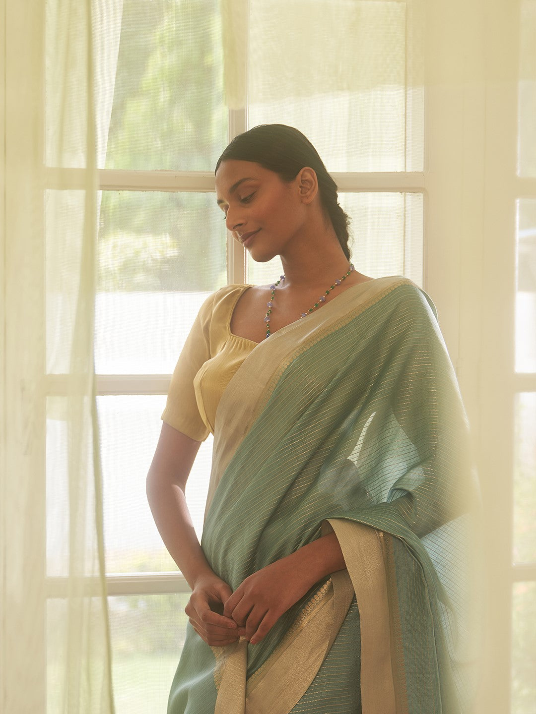 Lekha (Teal)