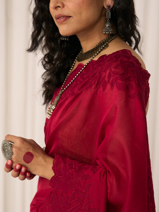 Chameli (Maroon)