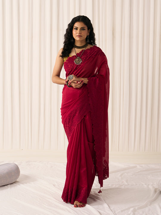 Chameli (Maroon)