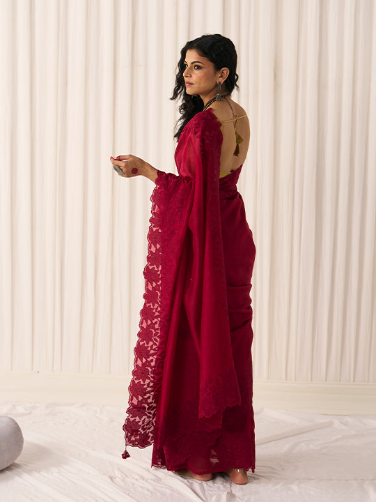 Chameli (Maroon)